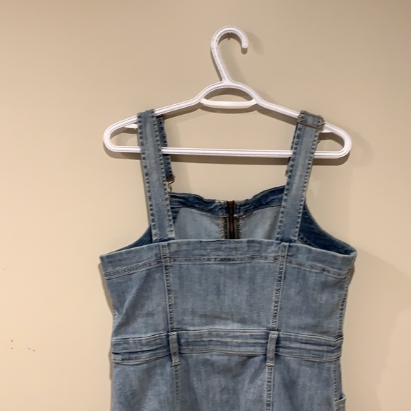 American Eagle Blue Stretch Denim Dress - Women’s Size 12 - Picture 5 of 10